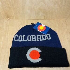 Colorado State‎ Knit Hat Navy NWT